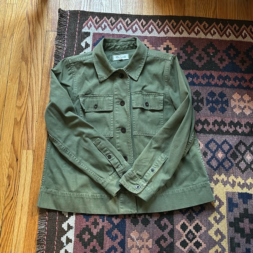 Madewell Olive Green Chore Coat
